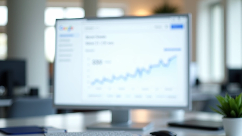 Painel de controle do Google Search Console com métricas de cobertura de site e status de indexação de páginas da web