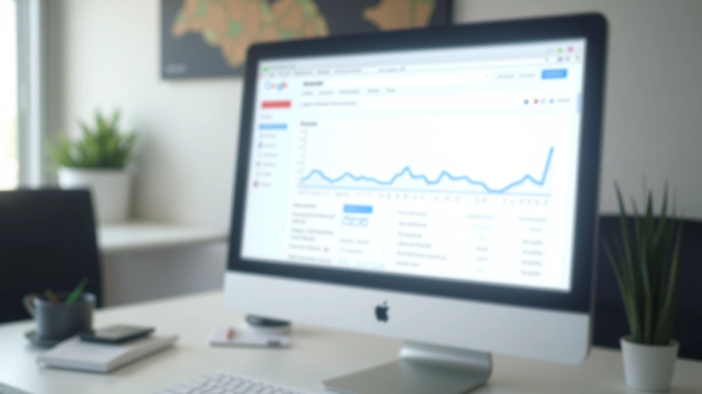 Gráfico de indexação de páginas em Google Search Console mostrando status de rastreamento